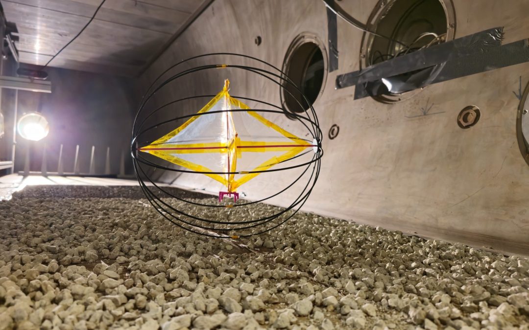 Tumbleweed-inspired Mars rovers could be blown across the Red Planet