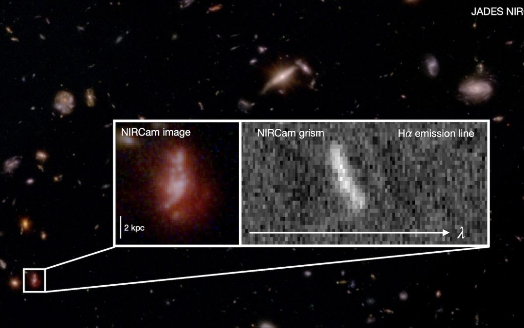 James Webb telescope finds that galaxies in the early universe were much more chaotic than we thought