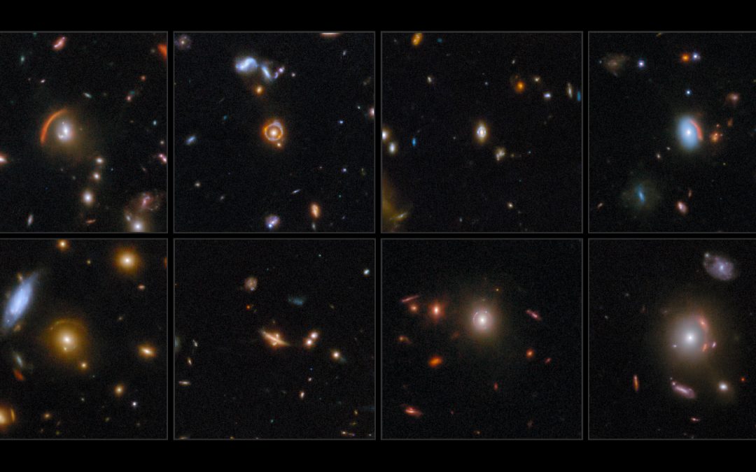 The James Webb telescope proves Einstein right, 8 times over — Space photo of the week