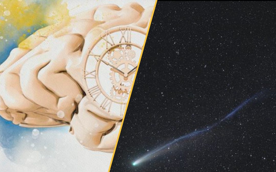 A trio of comets, a mysterious glow at the center of our Milky Way galaxy, why time moves faster as we age, and whether we should bring back Neanderthals.