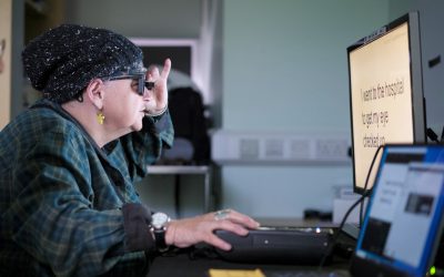 New eye implants combined with augmented-reality glasses help blind people read again in small trial