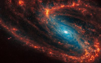 James Webb telescope finds ‘remarkable’ evidence that a black hole plowed through a galaxy, leaving an enormous scar behind