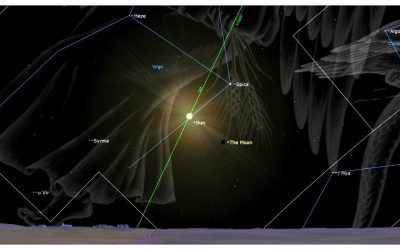New moon of October 2025 hides red star Antares for some lucky stargazers tonight