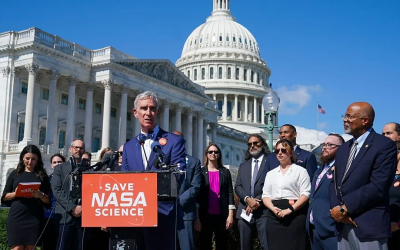 Bill Nye and the Planetary Society hold ‘Save NASA Science’ day of action on Capitol Hill