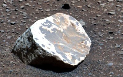 Strangely bleached rocks on Mars hint that the Red Planet was once a tropical oasis