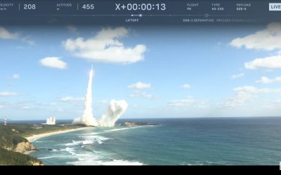 Japanese H3 rocket fails during launch of navigation satellite (video)