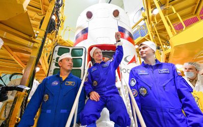 Watch 3 astronauts head home to Earth from the International Space Station tonight