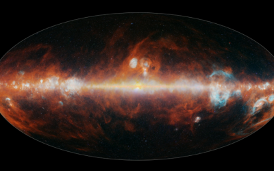 NASA’s SPHEREx telescope completes its 1st cosmic map of the entire sky and it’s stunning!