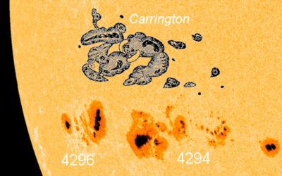 Giant sunspot on par with the one that birthed the Carrington Event has appeared on the sun — and it’s pointed right at Earth