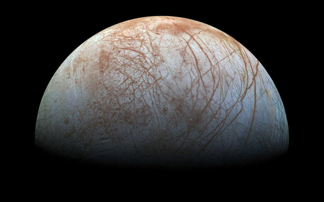 Sinking ice on Jupiter’s moon Europa may be slowly feeding its ocean the ingredients for life
