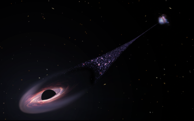 James Webb telescope confirms a supermassive black hole running away from its host galaxy at 2 million mph, researchers say