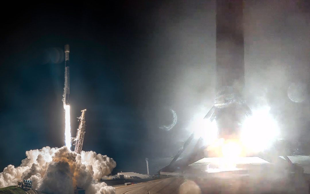 Falcon 9 rocket sets new reuse record on SpaceX’s 2nd Starlink launch of the day (video)