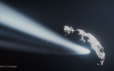 Hitting the brakes: Hubble Space Telescope watches doomed comet reverse its spin