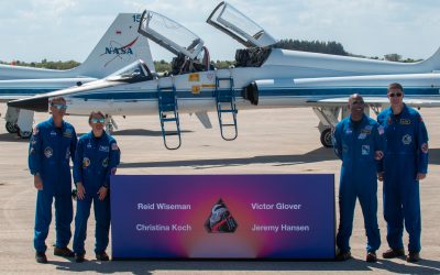 Artemis 2 astronauts arrive at Kennedy Space Center ahead of NASA’s historic launch around the moon