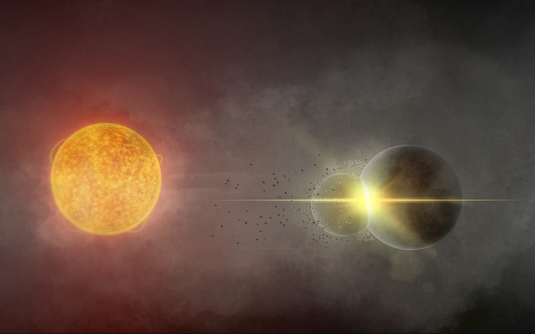 ‘Completely bonkers’: Astronomers find evidence of a cataclysmic collision between exoplanets