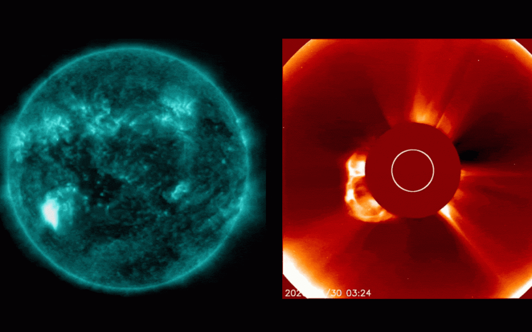 Powerful X-class solar flare triggers radio blackout ahead of Artemis 2 launch (video)