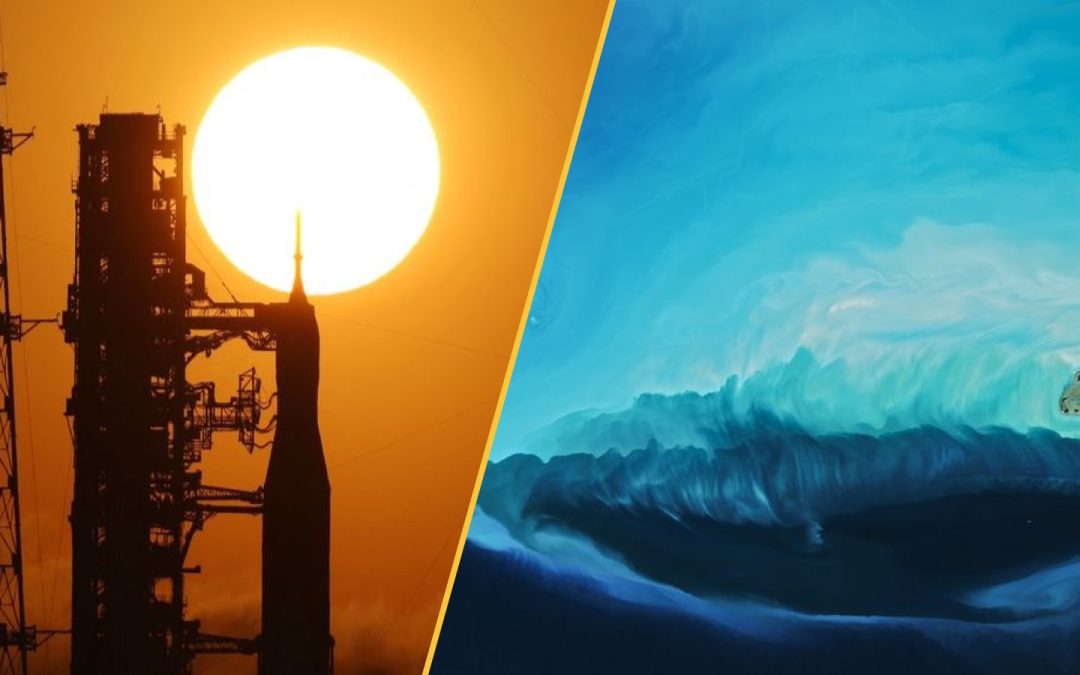 NASA announces moon base, Iran war releases staggering carbon, why weed gives people munchies, and Artemis II preps for liftoff.