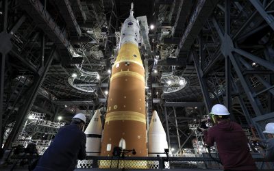 NASA’s Artemis II rocket rolls to launch pad in final bid to meet April deadline
