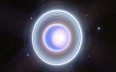Mysterious rings around Uranus point to hidden moons orbiting the ice giant